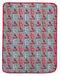 MLB Logo Roll Ultra Cozy Oversized 66x95 Blanket