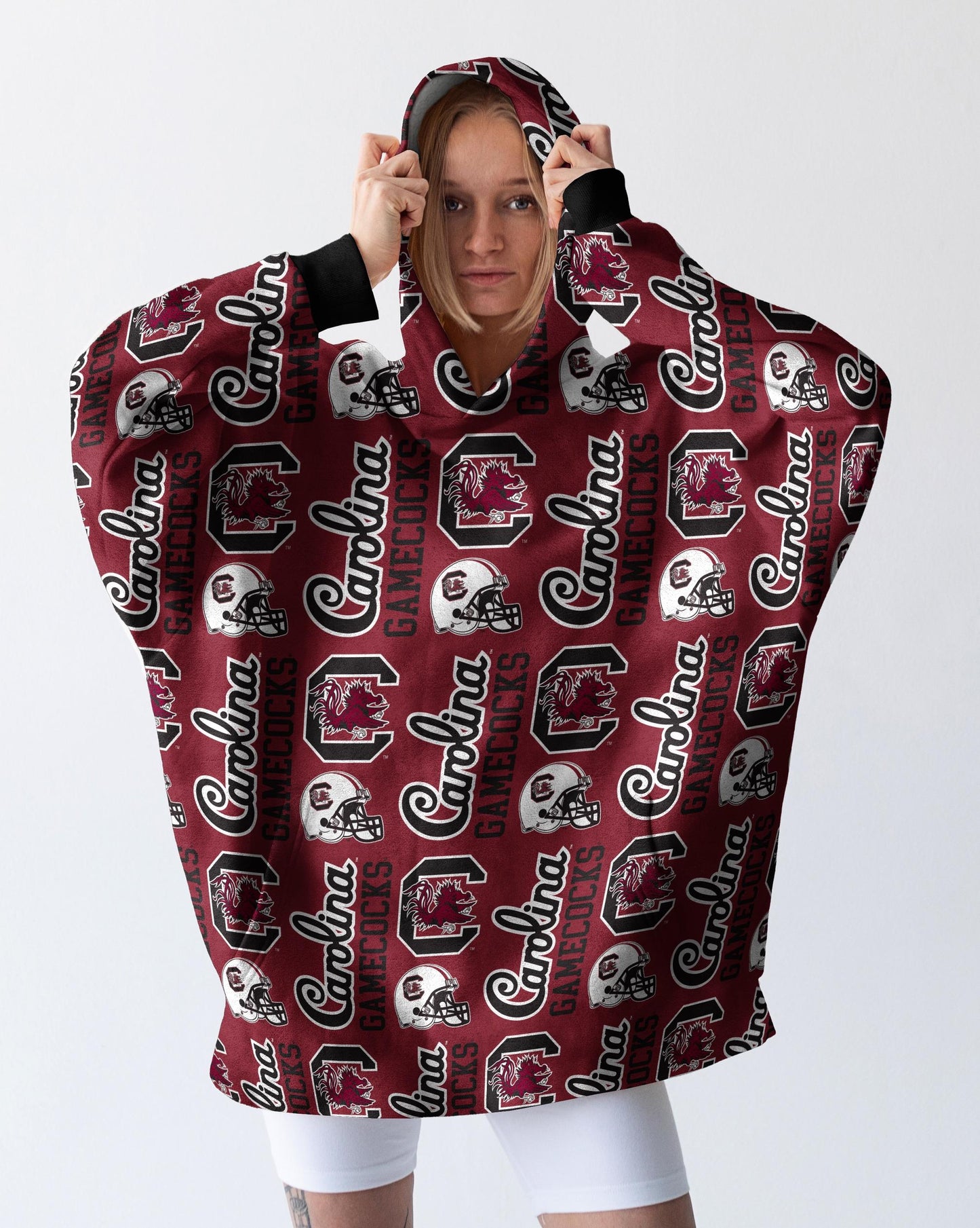 NCAA Homefield Stack Hooded Hero Cape