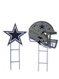NFL Logo and Helmet 2 Pack Yard Sign Set