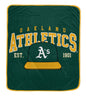 MLB Vintage Arch Block Ultra Soft 50x60 Throw Blanket