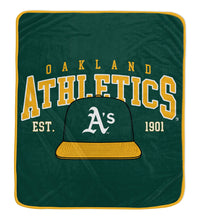 Load image into Gallery viewer, MLB Vintage Arch Block Ultra Soft 50x60 Throw Blanket
