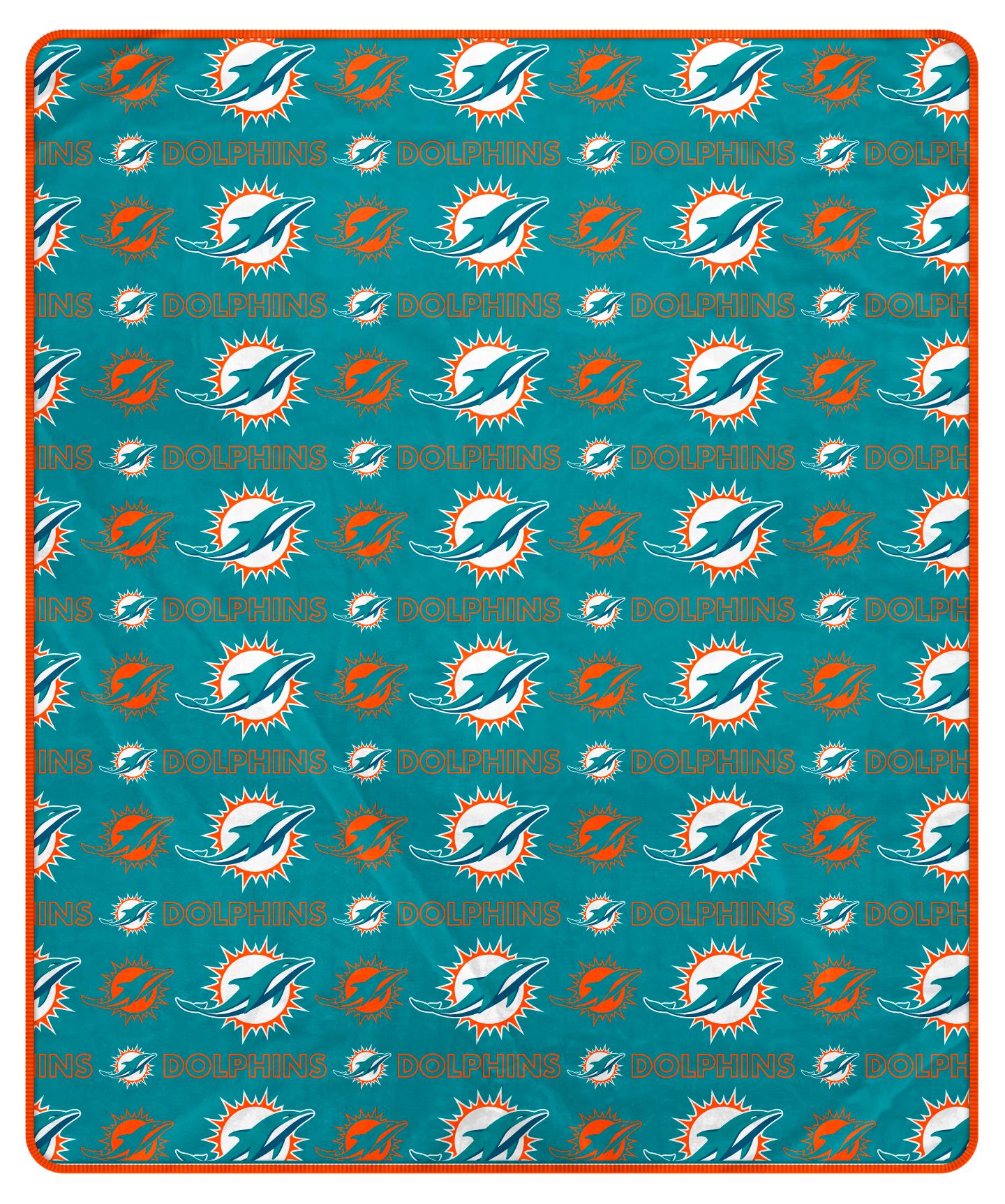 NFL Repeat Big Logo Wordmark 50x60 Blanket