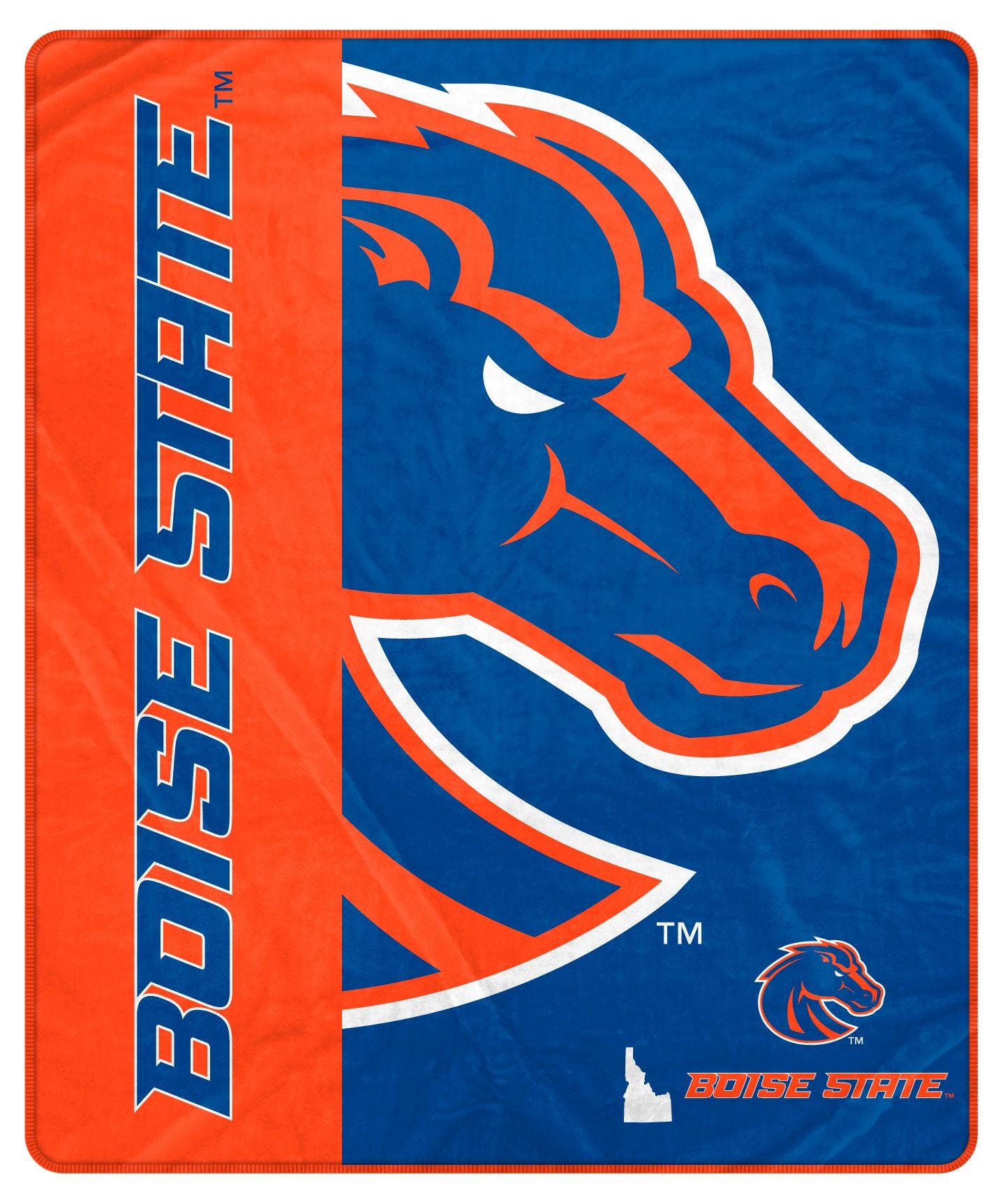 NCAA Endzone Ultra Soft Tailgate Throw
