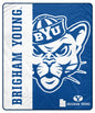 NCAA Endzone Ultra Soft Tailgate Throw