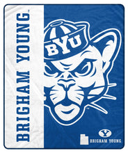 Load image into Gallery viewer, NCAA Endzone Ultra Soft Tailgate Throw
