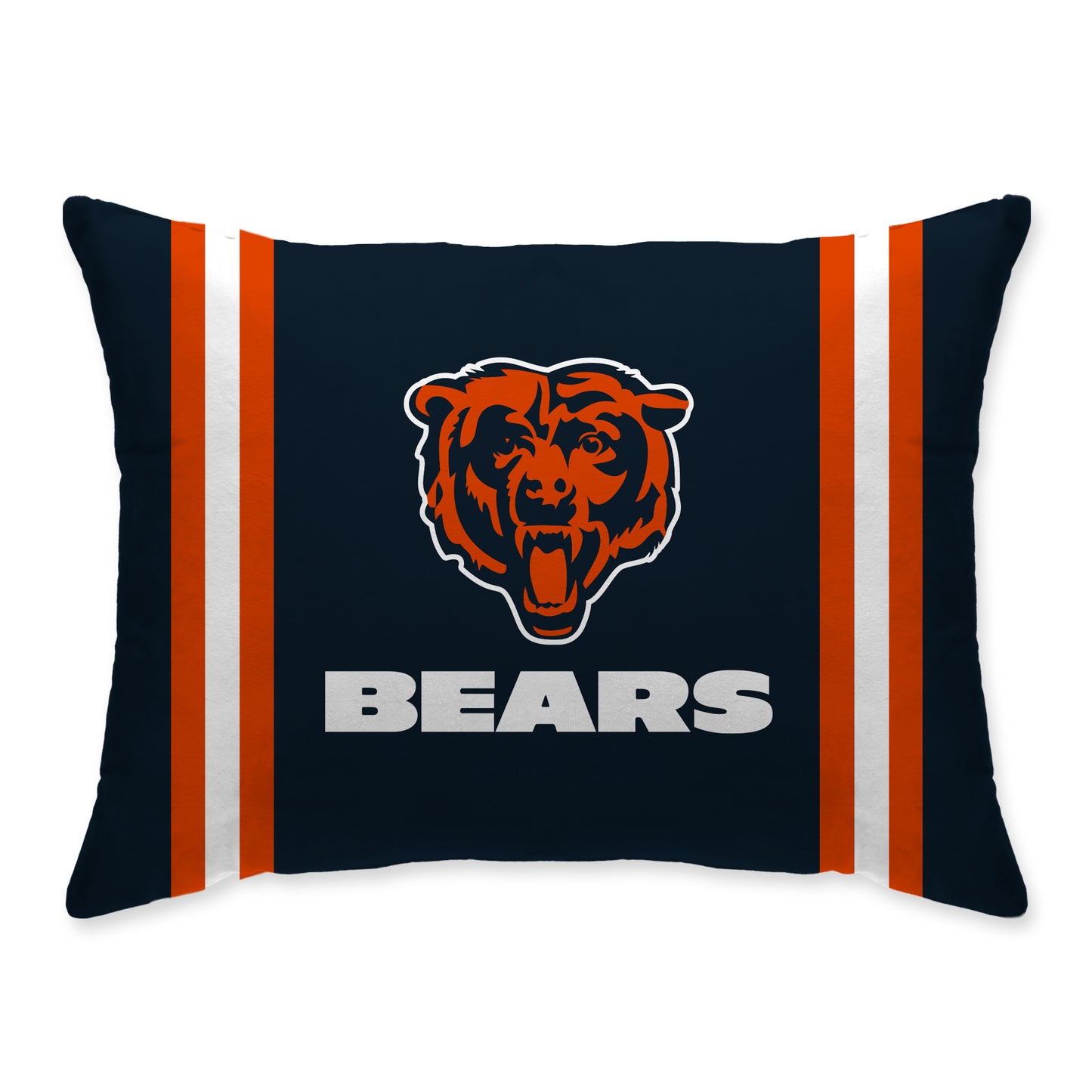 NFL Standard Logo Stripe Bed Pillow