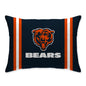 NFL Standard Logo Stripe Bed Pillow