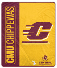 Load image into Gallery viewer, NCAA Endzone Ultra Soft Tailgate Throw
