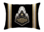 NCAA Standard Stripe Logo Bed Pillow