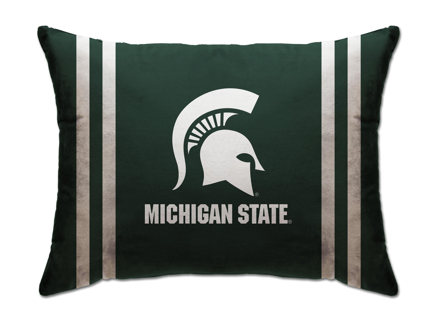 NCAA Standard Stripe Logo Bed Pillow
