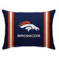 NFL Standard Logo Stripe Bed Pillow
