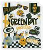 NFL Loco Fan Ultra Cozy 60x70 Sherpa Blanket