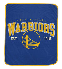 Load image into Gallery viewer, NBA Vintage Arch Block Ultra Soft 50x60 Throw Blanket
