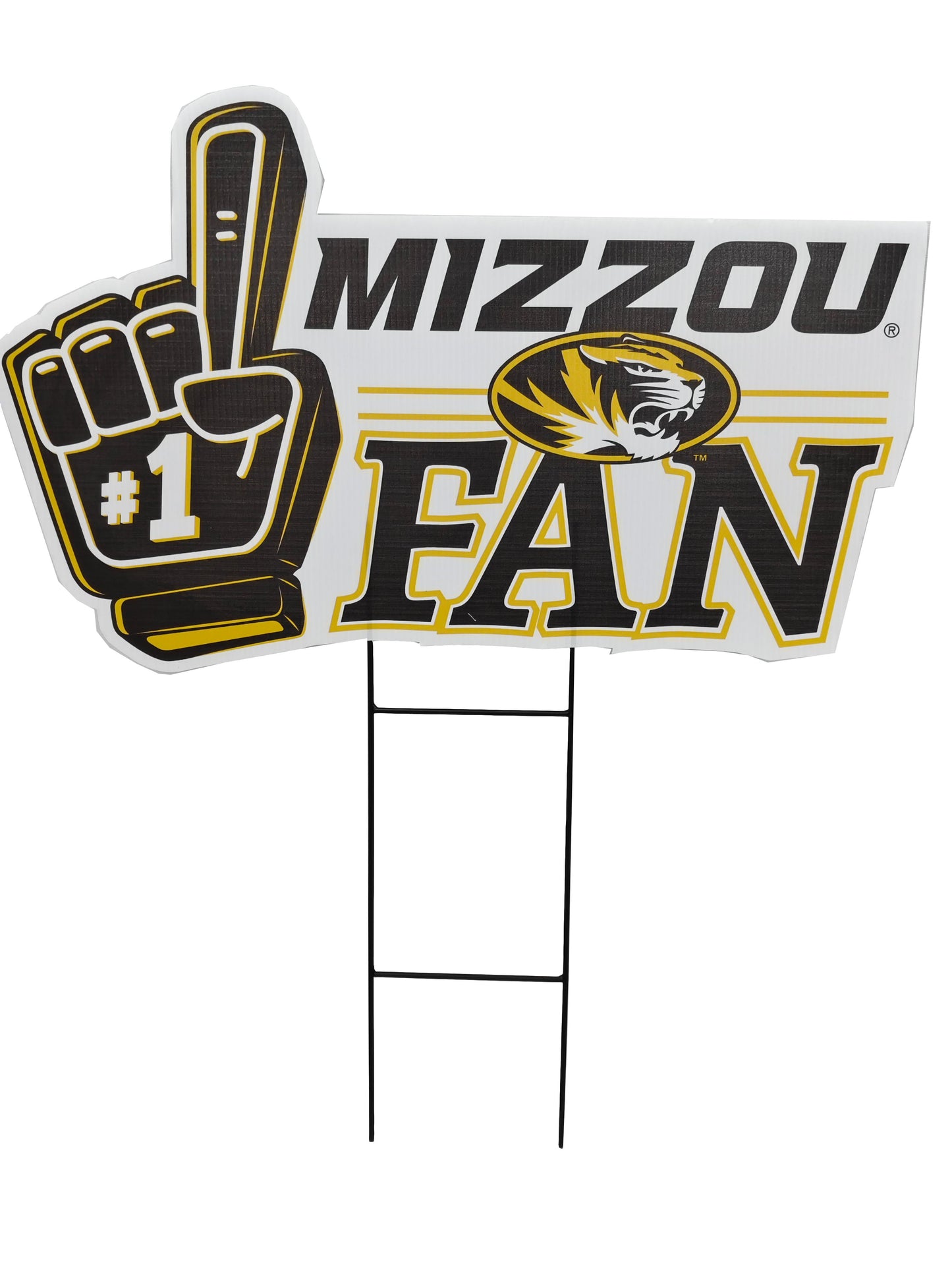 NCAA #1 Fan Yard Sign
