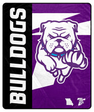 Load image into Gallery viewer, NCAA Endzone Ultra Soft Tailgate Throw
