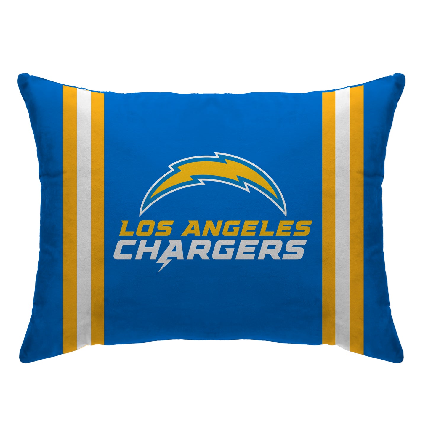 NFL Standard Logo Stripe Bed Pillow