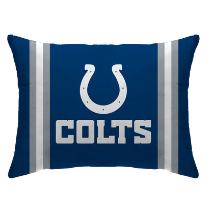NFL Standard Logo Stripe Bed Pillow