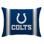 NFL Standard Logo Stripe Bed Pillow