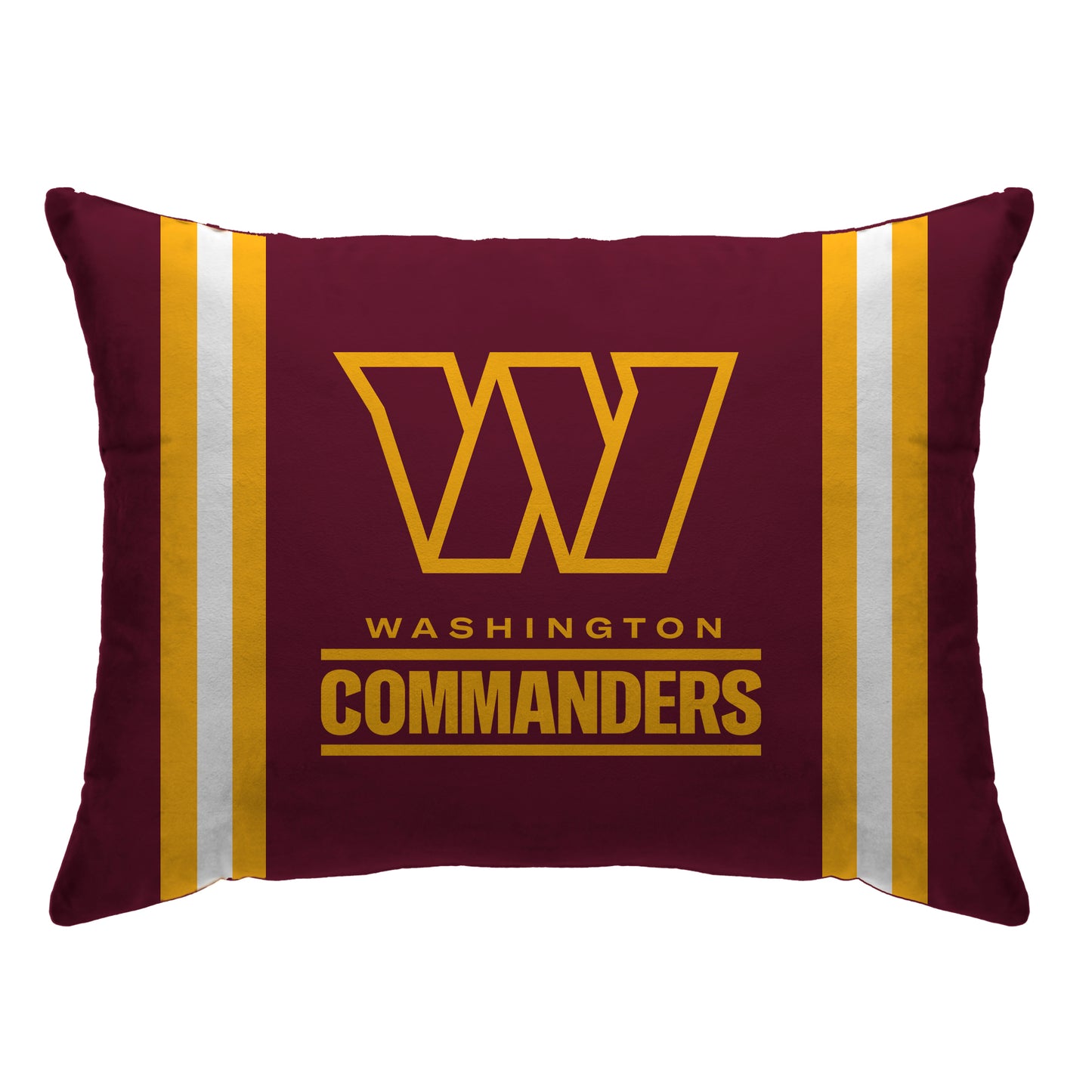 NFL Standard Logo Stripe Bed Pillow