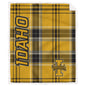 NCAA Playmaker Plaid Ultra Cozy Sherpa Throw