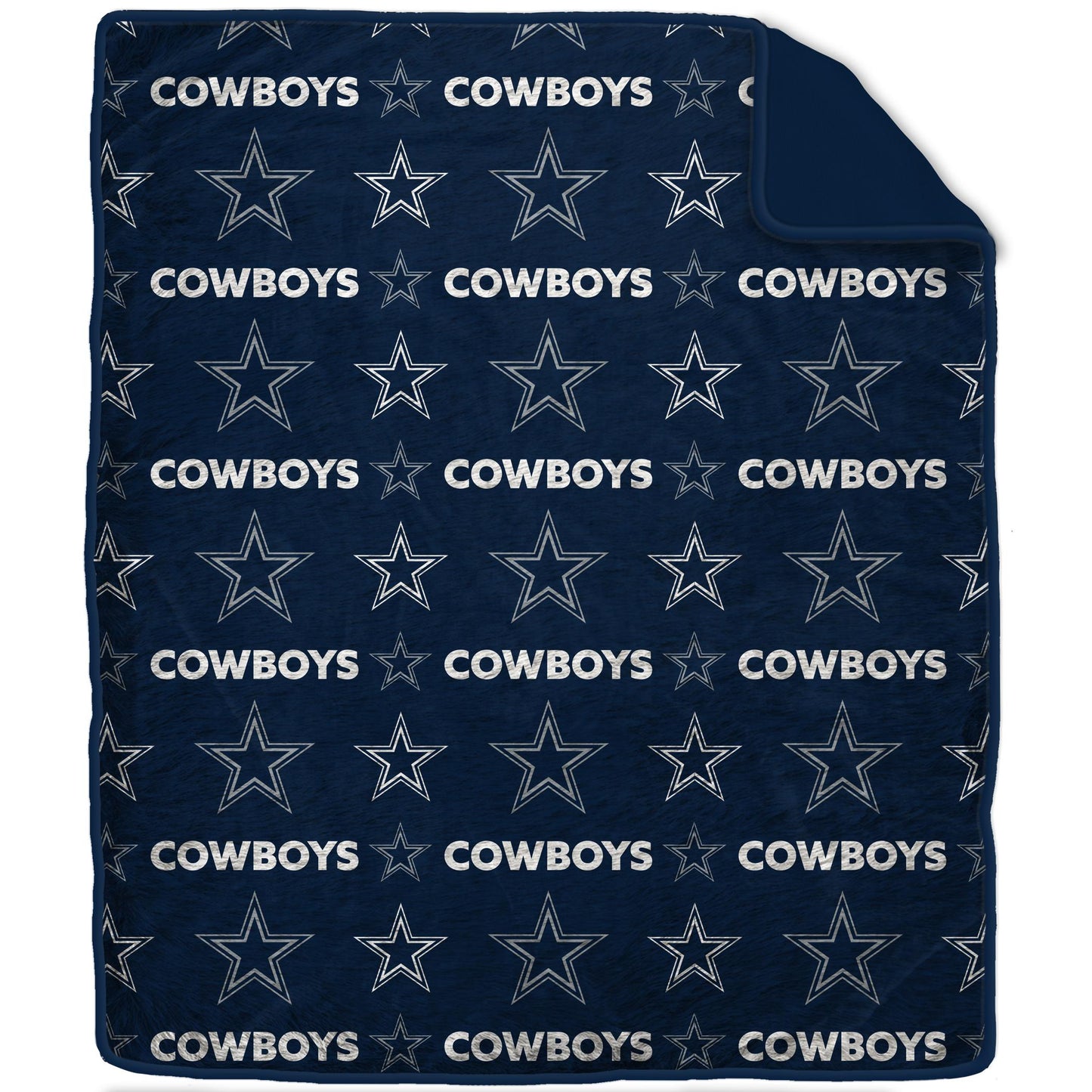 NFL Tonal Wordmark 60x70 Faux Fur Blanket