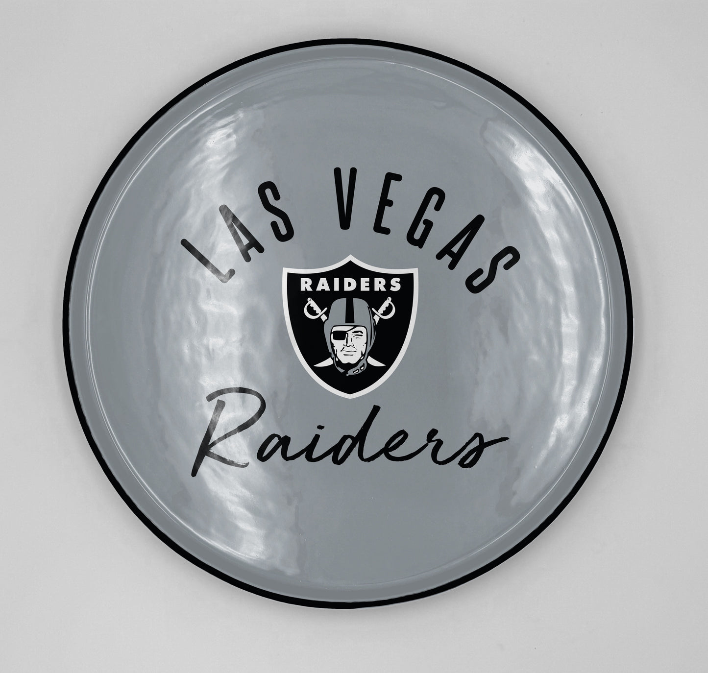 NFL Script Logo 14" Round Serving Tray