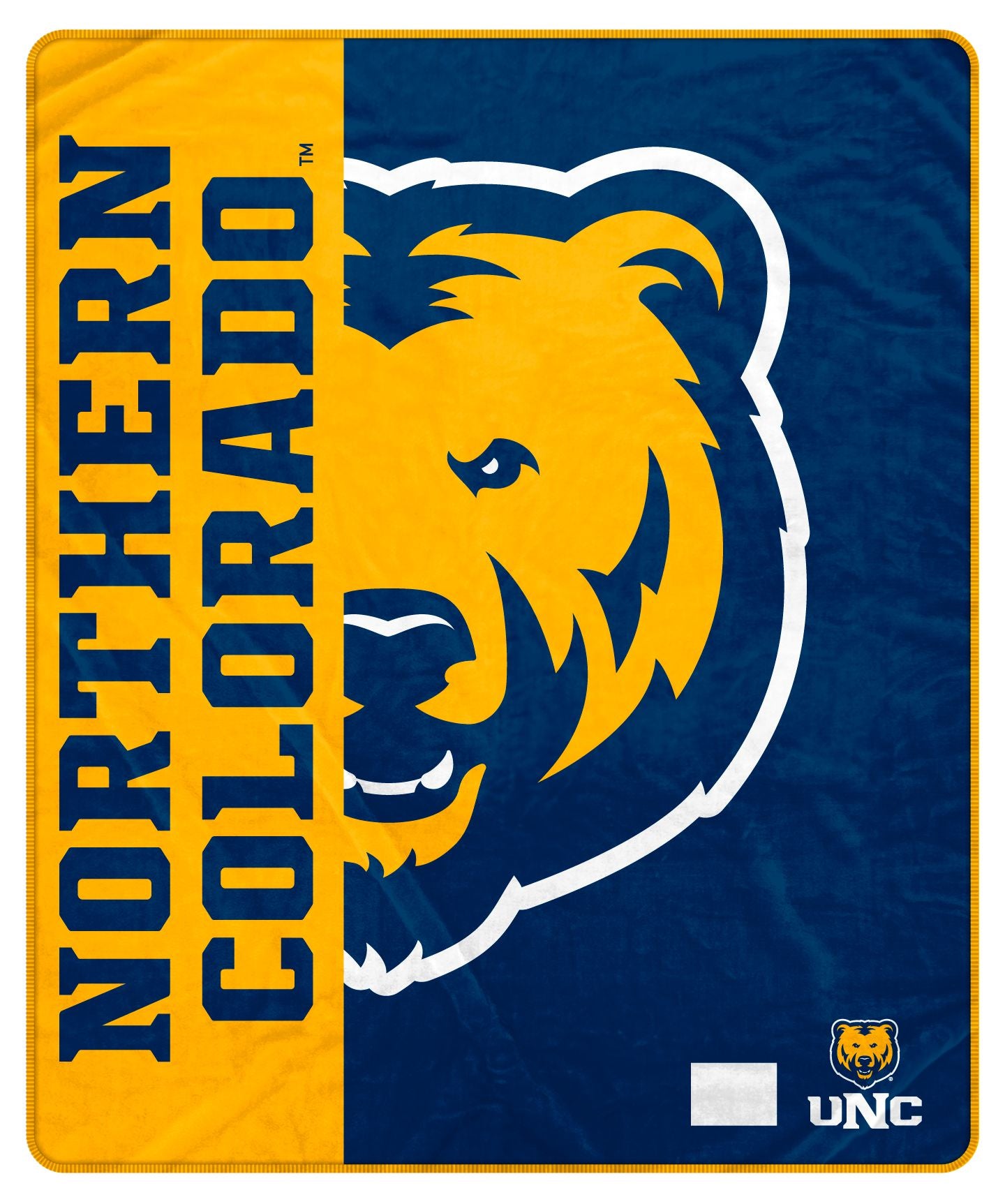 NCAA Endzone Ultra Soft Tailgate Throw