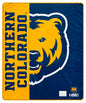 NCAA Endzone Ultra Soft Tailgate Throw