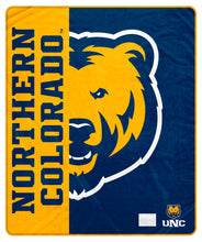 Load image into Gallery viewer, NCAA Endzone Ultra Soft Tailgate Throw
