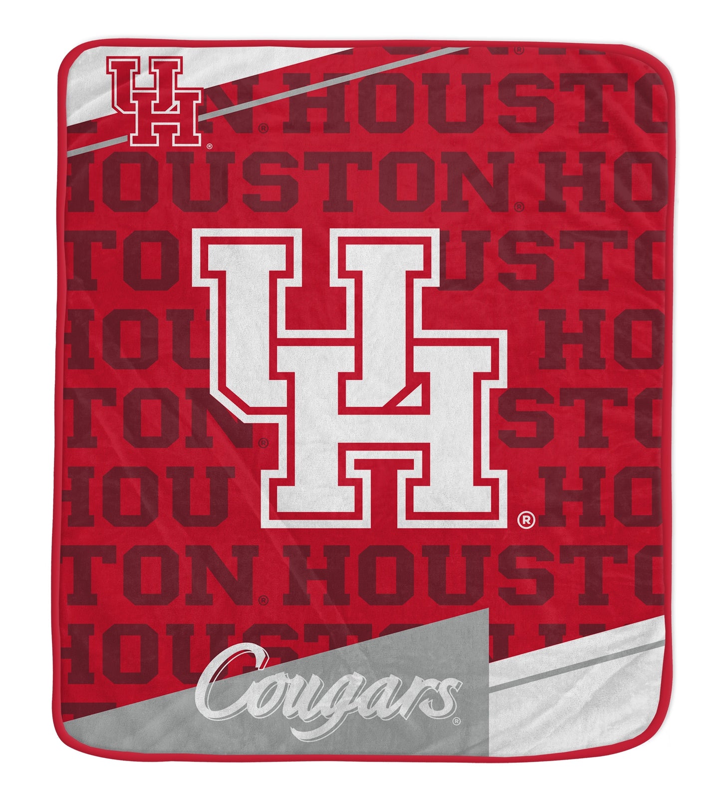 NCAA Diagonal Ghost Ultra Soft 50x60 Blanket