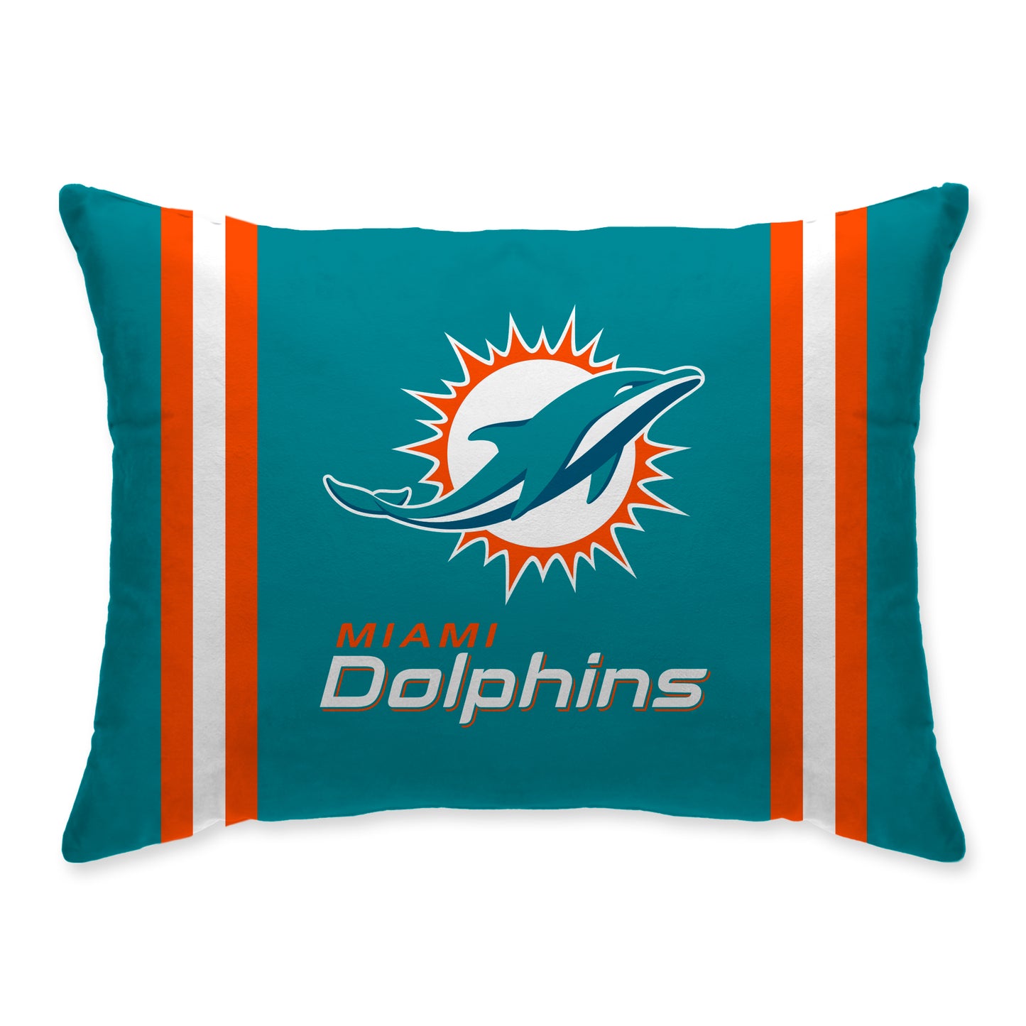 NFL Standard Logo Stripe Bed Pillow