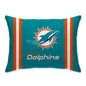 NFL Standard Logo Stripe Bed Pillow
