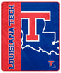 NCAA Endzone Ultra Soft Tailgate Throw