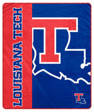 Load image into Gallery viewer, NCAA Endzone Ultra Soft Tailgate Throw
