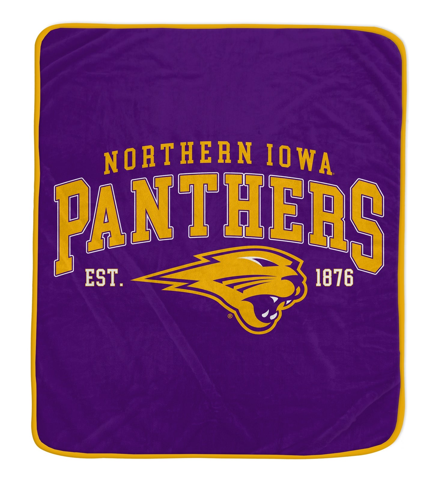 NCAA Vintage Arch Block Ultra Soft 50x60 Throw Blanket