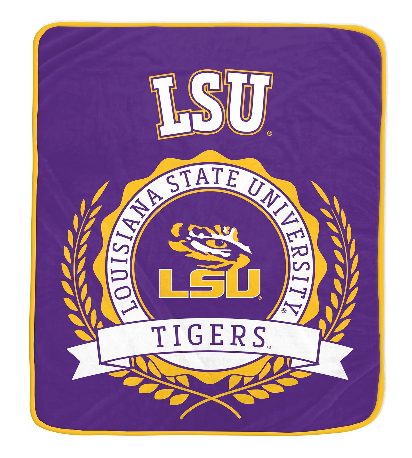 NCAA University Crest 50x60 Ultra Soft Blanket
