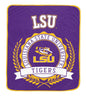 NCAA University Crest 50x60 Ultra Soft Blanket