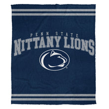 Load image into Gallery viewer, NCAA Vintage Block 60x70 Cozy Knit Blanket
