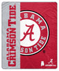 NCAA Endzone Ultra Soft Tailgate Throw