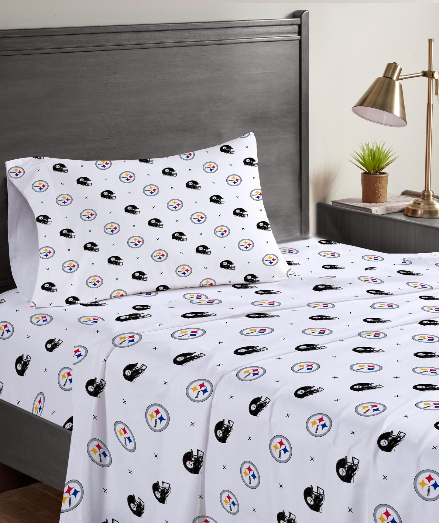 NFL Small X Twin Sheet Set
