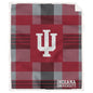 NCAA Plaid Steel Royal Plush Sherpa 60x70 Blanket