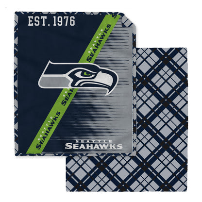 NFL Digital Dash 2 Sided Checkered 60x80 Blanket