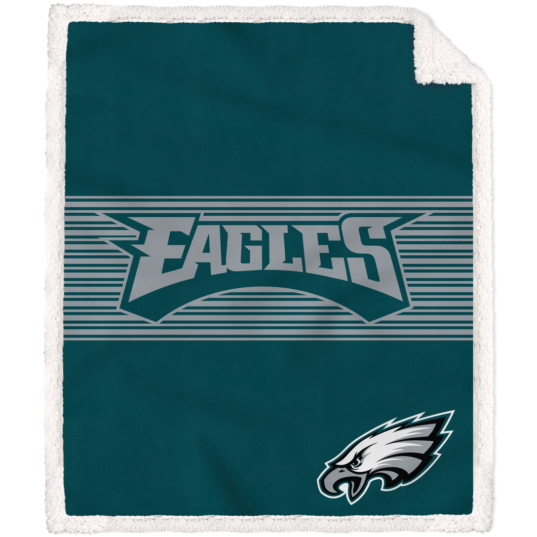 Philadelphia Eagles Center Stripe Blanket