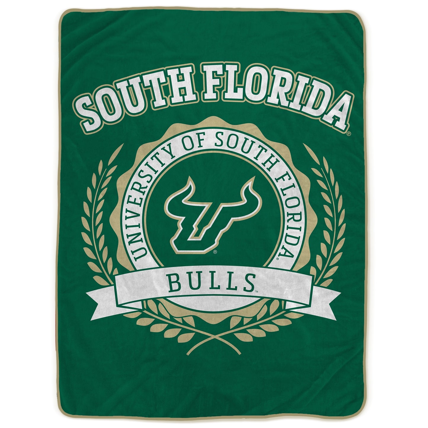 NCAA University Crest 50x60 Ultra Soft Blanket