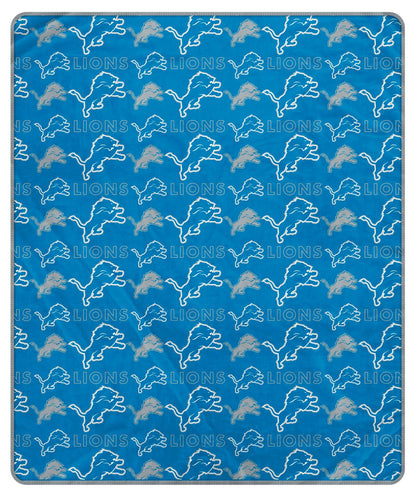 NFL Repeat Big Logo Wordmark 50x60 Blanket