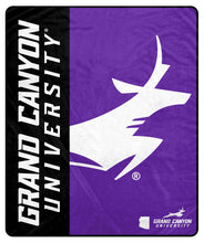 Load image into Gallery viewer, NCAA Endzone Ultra Soft Tailgate Throw
