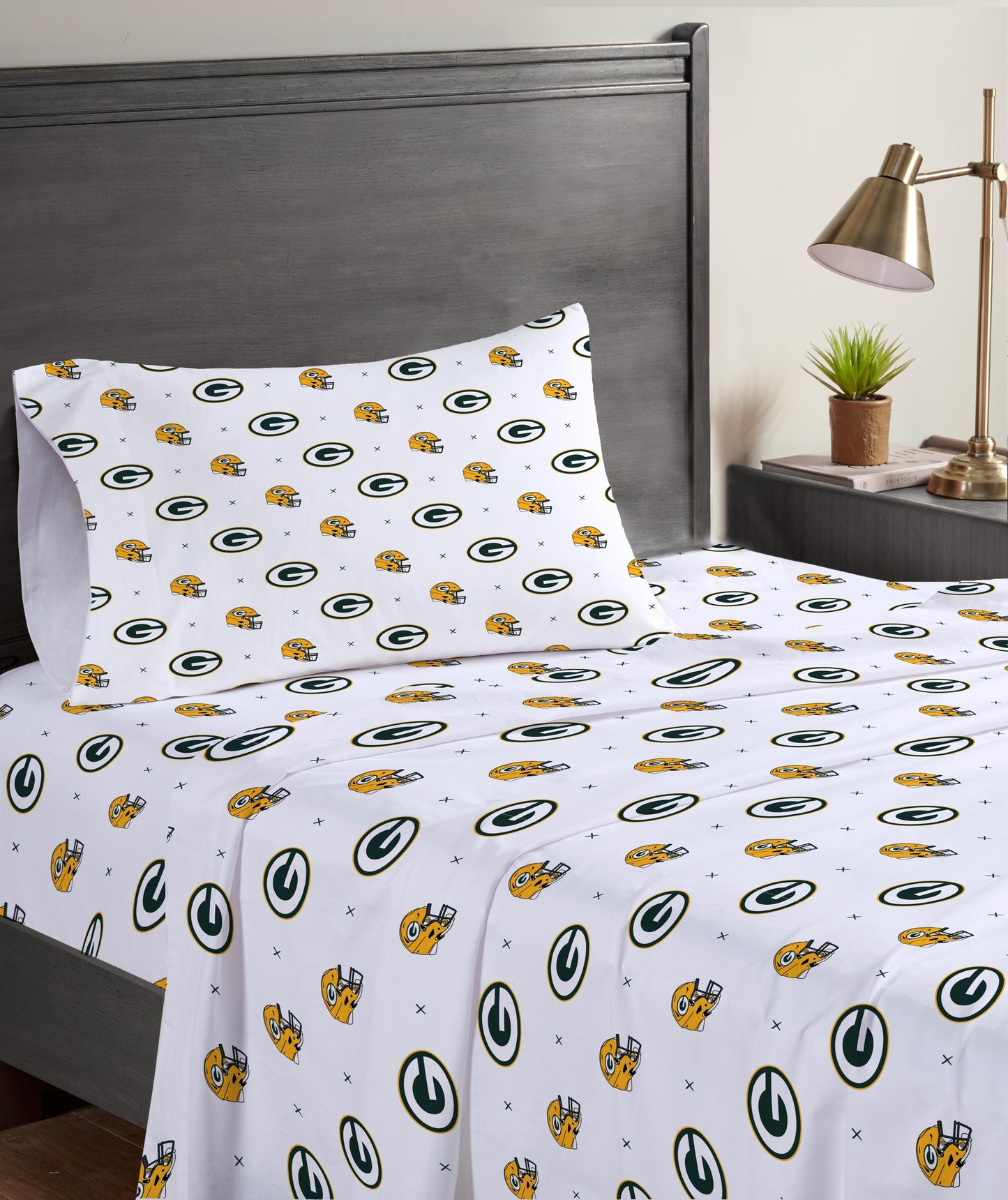 NFL Small X Twin Sheet Set