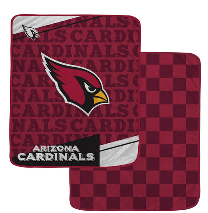 NFL Diagonal Ghost Checker 60x70 Blanket