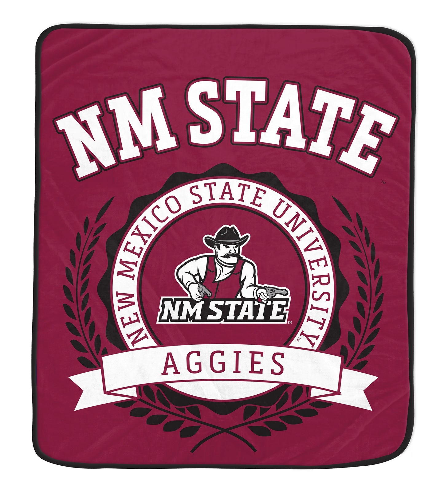 NCAA University Crest 50x60 Ultra Soft Blanket
