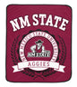 NCAA University Crest 50x60 Ultra Soft Blanket